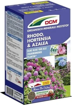 DCM Meststof Rododendrons/ Hortensia's/ Azalea's (1,5KG) -Tuinwerk Verkoop 821x1200