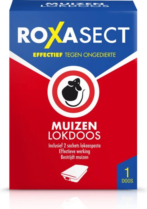 Roxasect Muizenlokdoos - Ongedierteval - 1 Stuks -Tuinwerk Verkoop