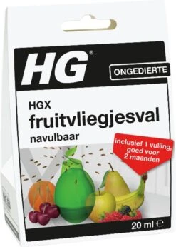 HGX Fruitvliegjesval - 1stuk - Effectief Tegen Fruitvliegjes - Decoratieve Peervorm -Tuinwerk Verkoop 856x1200 2