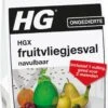 HGX Fruitvliegjesval - 1stuk - Effectief Tegen Fruitvliegjes - Decoratieve Peervorm -Tuinwerk Verkoop 859x1200