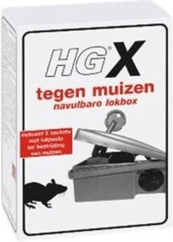 HGX Tegen Muizen Navulbare Lokbox - NL-0018191-0000 - 2 Stuks - Inclusief Lokpasta - Onbeperkt Navulbaar - Veilig -Tuinwerk Verkoop 860x1200