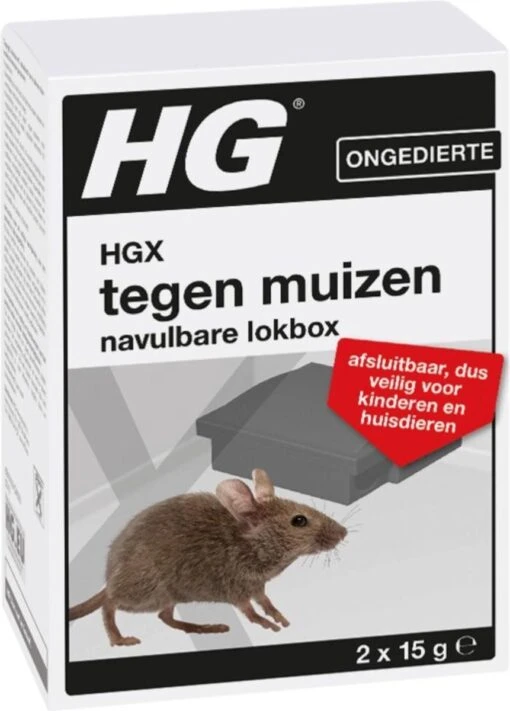 HGX Tegen Muizen Navulbare Lokbox - NL-0018191-0000 - 2 Stuks - Inclusief Lokpasta - Onbeperkt Navulbaar - Veilig -Tuinwerk Verkoop 861x1200 1