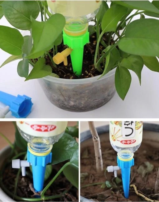 Plant Bewateringssysteem - 12 Stuks - Bewateringsyteem - Watergeefsysteem - Plantenbol - Automatische Gieter - Water Druppelaar - Druppelsysteem - Bewateringssysteem - Druppel Systeem - Water Geef Systeem - Plantenbol -Tuinwerk Verkoop