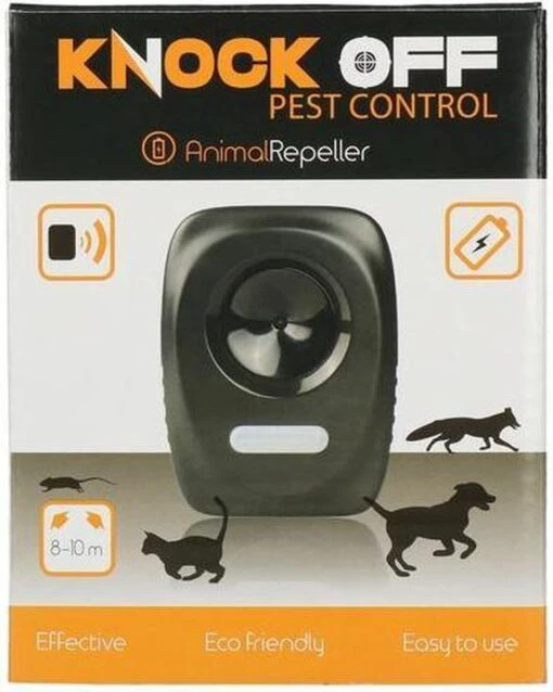 Knock Off Animal Repeller – Ultrasone Verjager – Dierenverjager – Kattenverjager – Ongedierteverjager – Op Batterijen – 300m2 Bereik – Verschillende Ultrasoon Instellingen -Tuinwerk Verkoop 959x1200 9