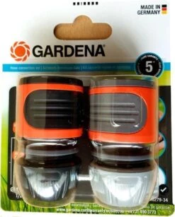 Gardena Slangstuk En Waterstop 13 Mm/1/2" -15 Mm 5/8" Pvc Oranje -Tuinwerk Verkoop 966x1200