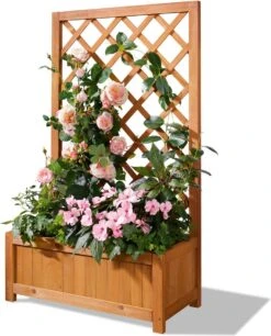 Parkside Plantenbak Met Klimrek 60 X 28 X 100cm -Tuinwerk Verkoop 969x1200 5