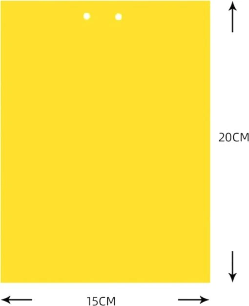 Gele Lijmvallen 20 Stuks Vangplaten, Vangkaarten Tegen Insecten Zoals Rouwvliegjes, Trips, Witte Vlieg, Bladluis En Mineervliegen Geschikt Voor Binnen, Buiten, Kweektent Of Kas -Tuinwerk Verkoop 978x1200 2