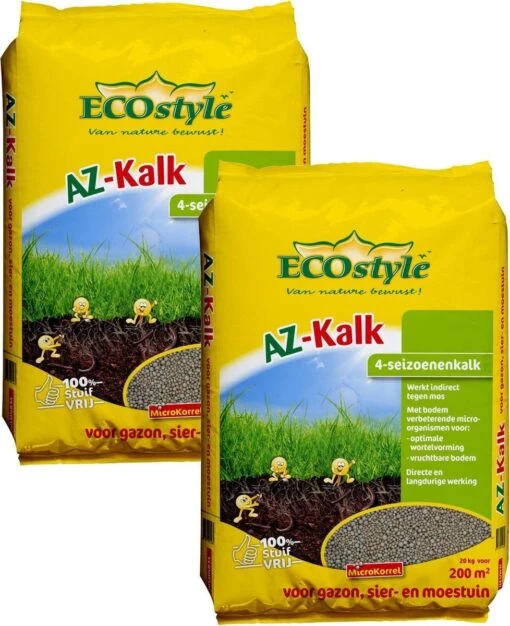 Ecostyle Az-Kalk 200 M2 - Kalk - 2 X 20 Kg -Tuinwerk Verkoop