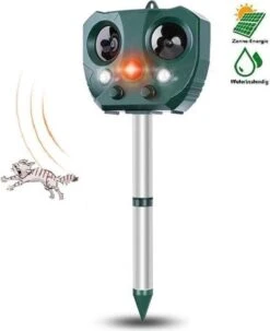 Merkloos Ultrasone Kattenverjager - Kattenschrik - Zonneenergie - Marterverjager - Op Batterijen - Met Adapter - Katten Afweermiddel - Tuin - Ongedierte Verjager -Tuinwerk Verkoop 979x1200 1