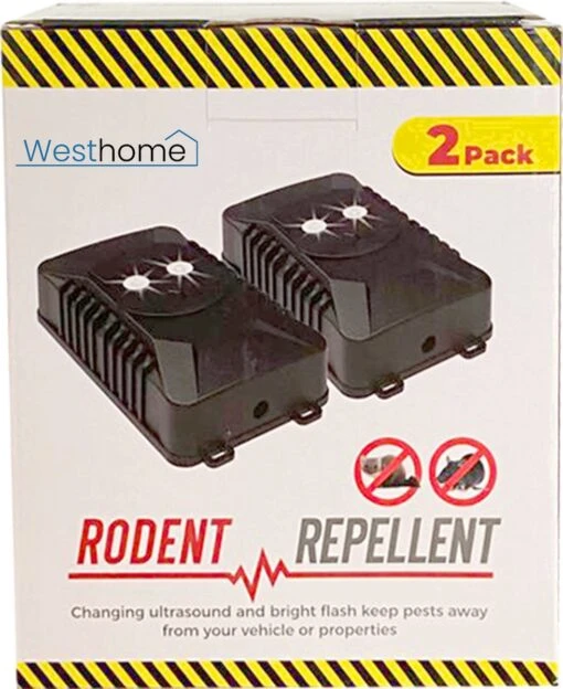 Westhome Marterverjager - Muizenverjager - Ongedierte Verjager - 2 Pack - 12V - Batterij En Accu -Tuinwerk Verkoop 980x1200 1